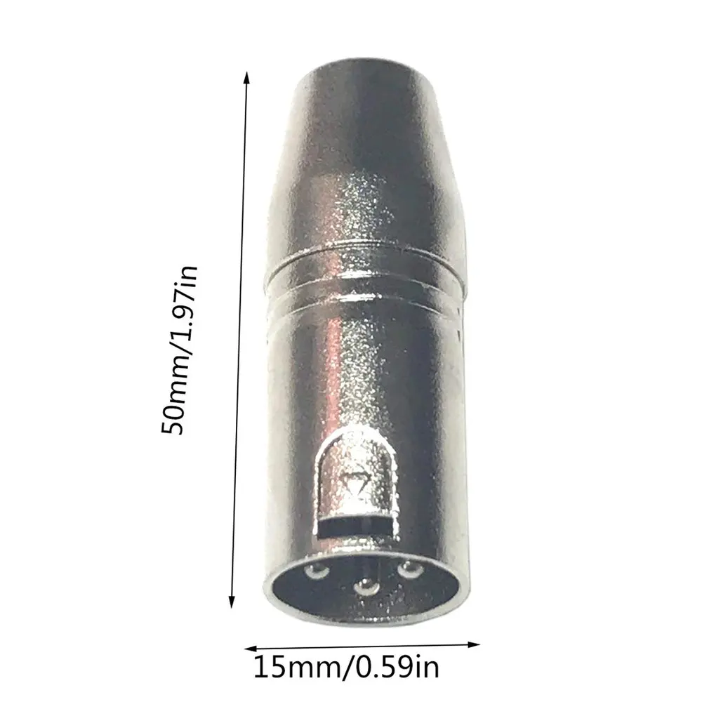 XLR 3-контактный Мужской адаптер на мини-3,5 мм(1/") ТРС со штекера на гнездо адаптера кабеля онлайн AV-A77 передачи сигнала
