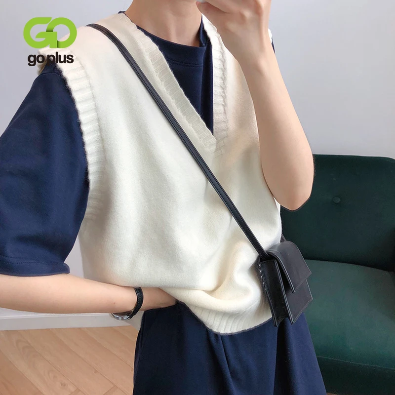 Autumn Women's Knitted Sweater Vest 