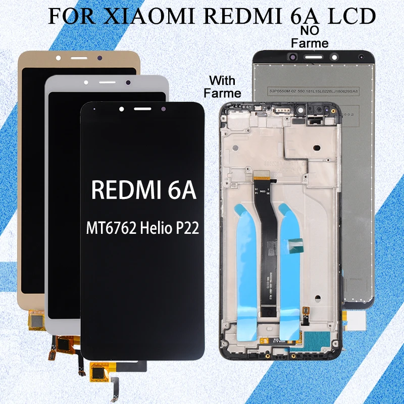 

Promotion Catteny For Xiaomi Redmi 6A Lcd With Touch Screen Digitizer Assmebly 5.45inch For Redmi 6 6A Display Free Shipping