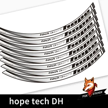

27.5er 29er MTB Rim Sticker Carbon Wheel Decals Down Hill MTB Bike Wheels Decal for Hope DH Reflective Sticker