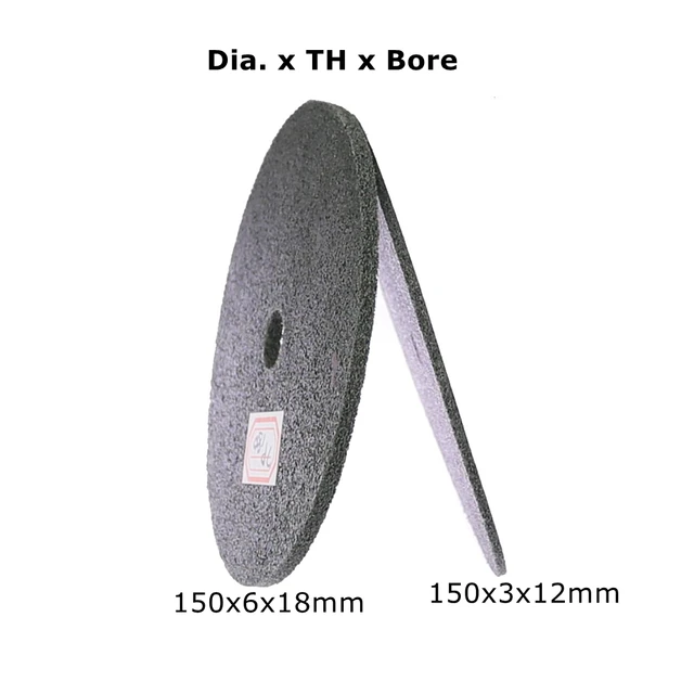 Disque de polissage flanelle D. 150 x 25 x Al. 16 mm