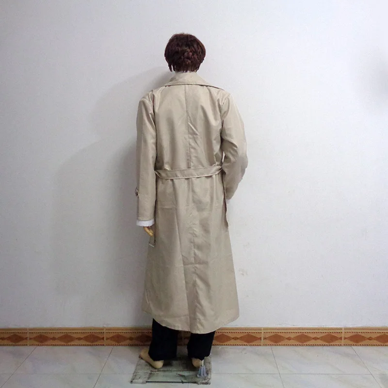 Halloween Costume Castiel Trench Coat Cheap Supernatural Castiel
