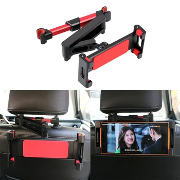

LEEPEE 4.5-8/5.3-10.8 Inch Car Tablet Holder Car Rear Pillow Phone Holder For IPhone Xiaomi IPad Tablet