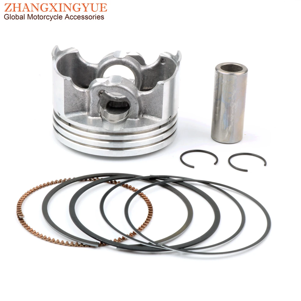 Scooter 4-Valve 58.5mm Racing Piston Kit for GY6 125cc 150cc Upgrade to 160cc 152QMI 157QMJ 4-Stroke Engine Parts |