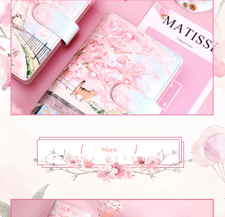 Cherry Blossoms Sakura Diary Gift Set - 16 - Kawaii Mix