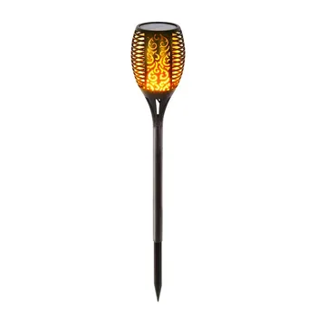 

Thrisdar Solar Flickering Flame Lamp 51/72/96 LED Outdoor Garden Landscape Lawn Pathway LED Spotlight Solar Flame Torch Light