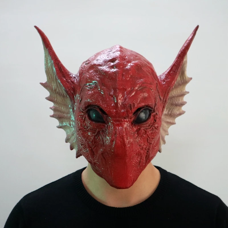 

Movie Guardians- of- the -Galaxy Vol. 2 serpentine alien Full Head Latex Cosplay Masks Props Party Halloween