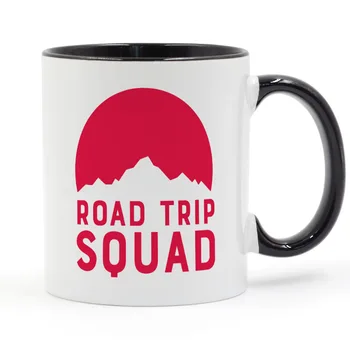 

Road Trip Squad Coffee Mug Ceramic Cup Gifts 11oz