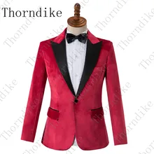 Осенне-зимние Бархатные блейзеры мужские красные костюмы блейзеры для мужчин s торжественное платье для званого обеда Abrigo повседневные мужские пиджаки Abrigo