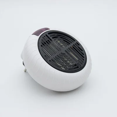 WHITE remote control Мини-электрический обогреватель теплого воздуха, портативный офисный зимний обогреватель для печки, воздушный обогреватель с дистанционным управлением, согревающая машина, дропшиппинг - Цвет: WHITE remote control