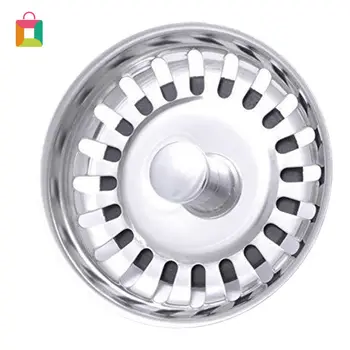 

Premium Stainless Steel Kitchen Sink Basin Waste Plug Strainer Drainer Cozy