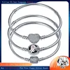 CodeMonkey Hot Sale Classic Series 100% 925 Sterling Silver Heart Bracelet Fit Original Beads Charms DIY Jewelry Gift For Women 1