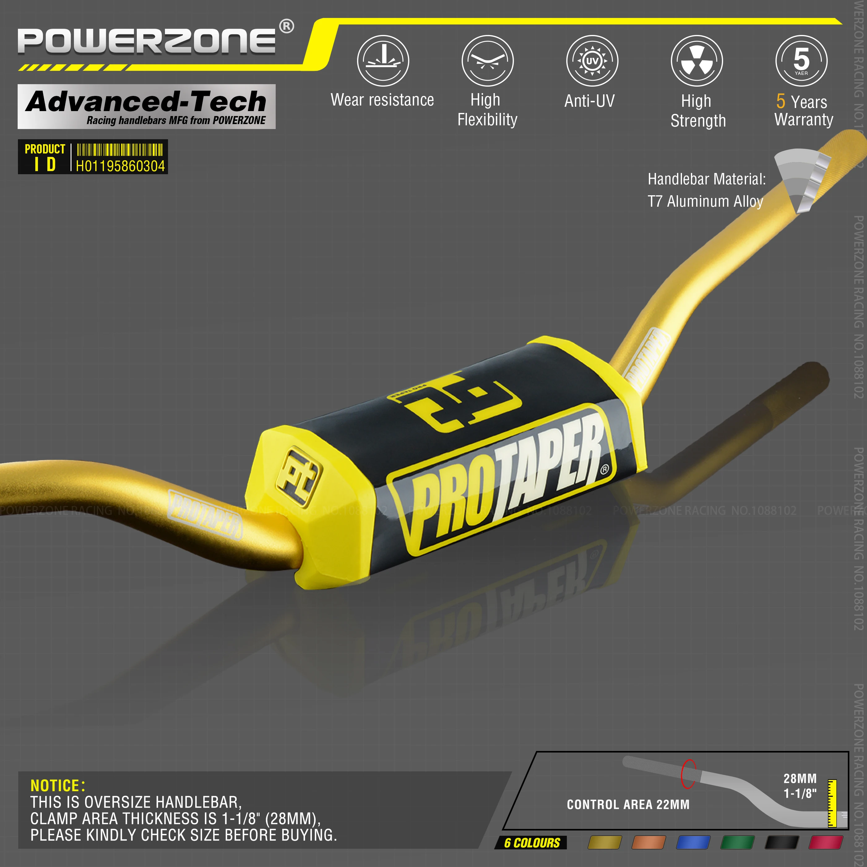 Руль для Pro Taper Pack Bar 1 1/8 &quot классическая дверная ручка ручки Pit Racing Dirt Bike Motorcycle
