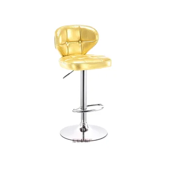 

Bar stool European bar chair lift high modern simple back