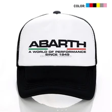 Abarth С 1949 сетчатая Кепка унисекс шапки s Молодежный Регулируемый головной убор бейсболка на открытом воздухе кепка бейсболка шапка хип хоп шляпа мода