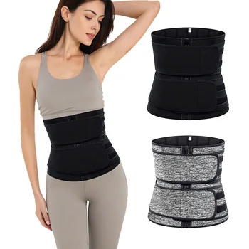 

Back and Back Neoprene Comfortable and Practical Fitness Belly Belt Velcro Ladies Corset Belly Corset Zipper Waist Seal