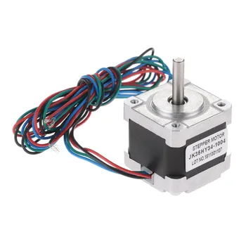 

dophee Nema 14 34mm Hybird Stepper Motor 1.8 Degree 2 Phase 1A 1400g.cm 4 Leads Stepper Motor For CNC 3D Printers