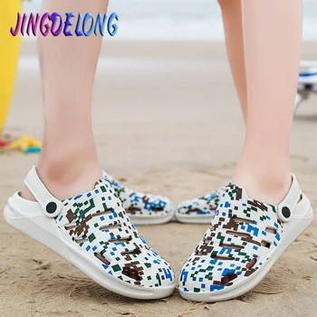 

UNisex Summer Women's Sandals Outdoor Croc Clogs Men's Beach Sandals Crocks Men Footwear Unisex Zapatos Mujer Sneakers