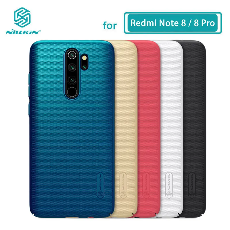 Redmi Note 8 Pro чехол Nillkin матовая жесткая задняя крышка из ПК чехол для Xiaomi Redmi Note 8 8T Note8 Pro