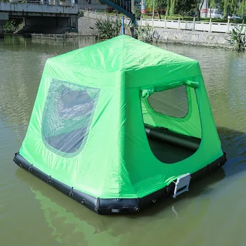 

Fishing Rubber Boat Outdoor Inflatable Tent Water Inflatable Boat Hovercraft Sun Shade Boat Kayak Entertainment Camping