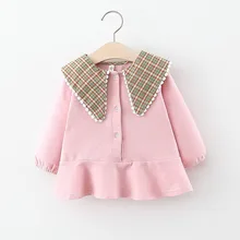 Платье для девочек; платье принцессы для маленьких девочек; сезон весна-осень