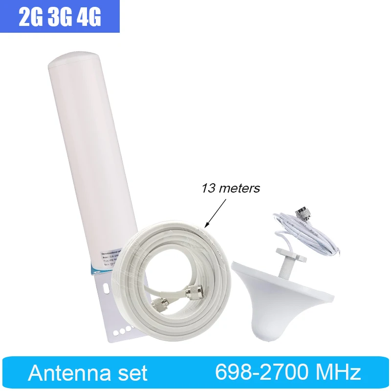 2G 3G 4G 698-2700 МГц антенна усилитель сигнала телефона ретранслятор LTE CDMA GSM DCS N