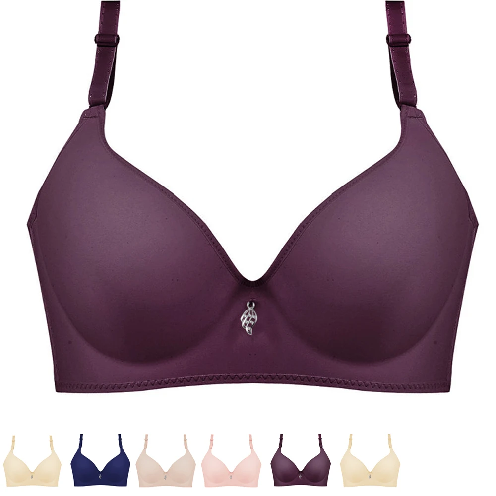 Women-s-Back-Smoothing-Underwire-Bra-B-C-Cup-Wire-Free-Bra-Breathable-Sexy-One-Piece