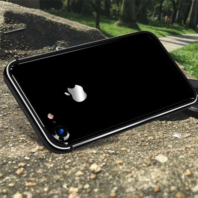 Роскошный тонкий модный металлический бампер для iPhone 11 Pro Max Xs Xr X 6 7 8 Plus