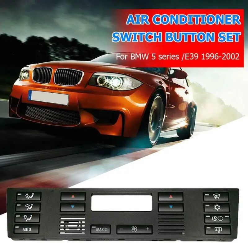 E53 E39 AC Clima Nero Accessori Protector Parts VXAOHONG Adatta for Il Controllo di BMW X5 