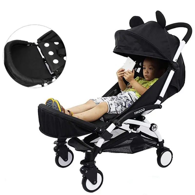 32cm Footboard Carriage Foot Rest Feet Extension Footmuff Footrest Leg Extension Booster Baby Stroller Accessories 2019 New