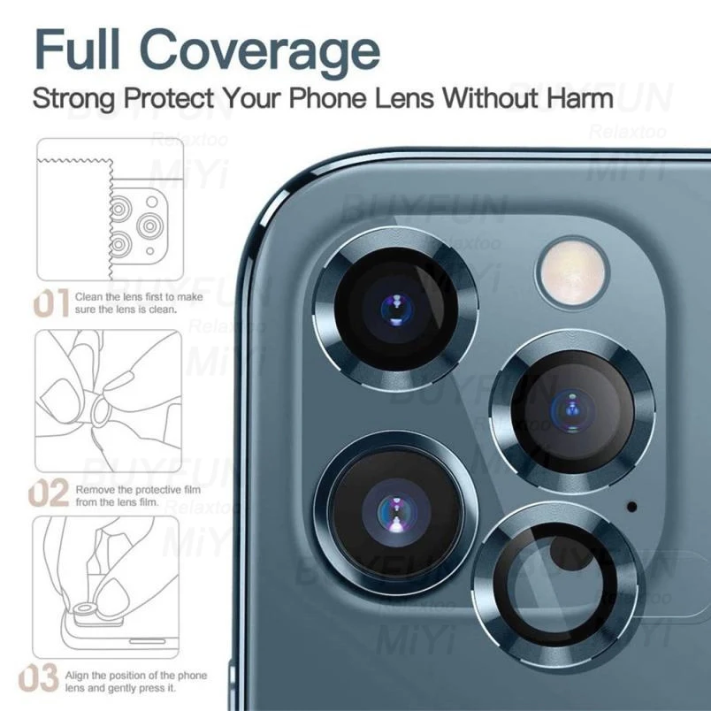 Camera Metal Case For IPhone 13 Pro Max Lens Tempered Glass Protect Ring Cover On Aphone Aifon 13 ProMax Mini 13Pro Coque Fundas iphone 13 case clear