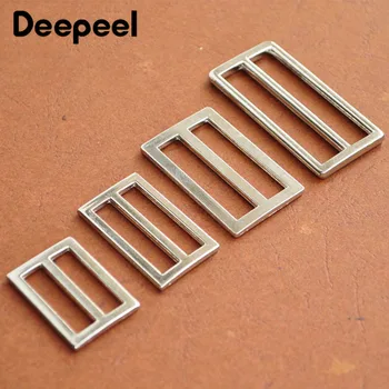 

Metal Adjustable Buckle ID25/32/38/50mm Back Strap Tri-Glides Slider Button for Backpack Belt Luggage Dog Collar DIY Accessoy