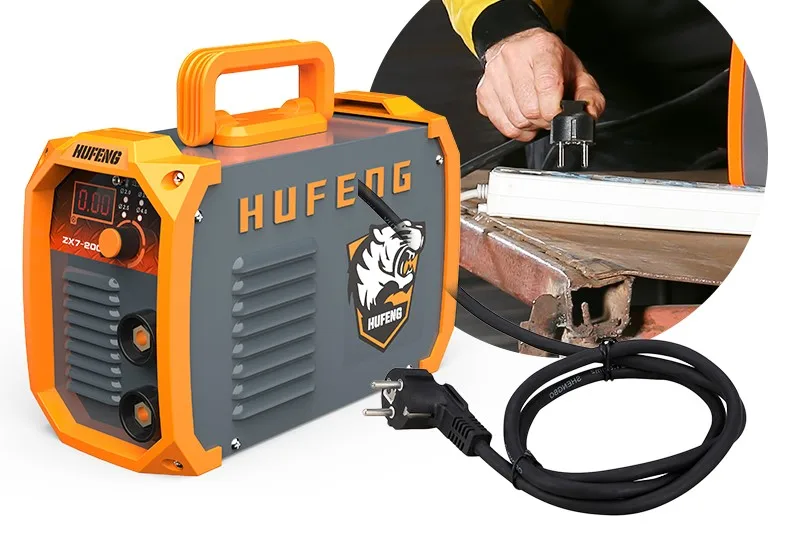 

ZX7-200 copper core small household 220V mini electric welding machine inverter manual welding machine 3.2 welding rod