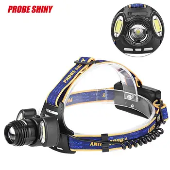 

Zoomable Headlamp LED Headlight 18650 Flashlight Head Torch Lamp Waterproof Fishing Headlamp Camping Headlamp