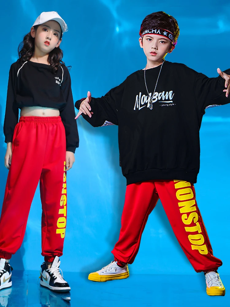 

Новинка, джазовые танцевальные костюмы, Детский набор для барабана, одежда в стиле хип-хоп, одежда для уличных танцев, тренировок, представлений, детская спортивная одежда AYY067