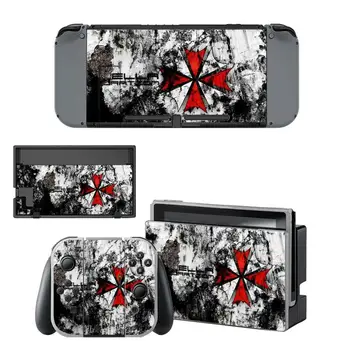 

Nintendoswitch Skin Biohazard Umbrella Nintend Switch Stickers for Nintendo Switch Console Joy-con Controller Dock Skin Sticker