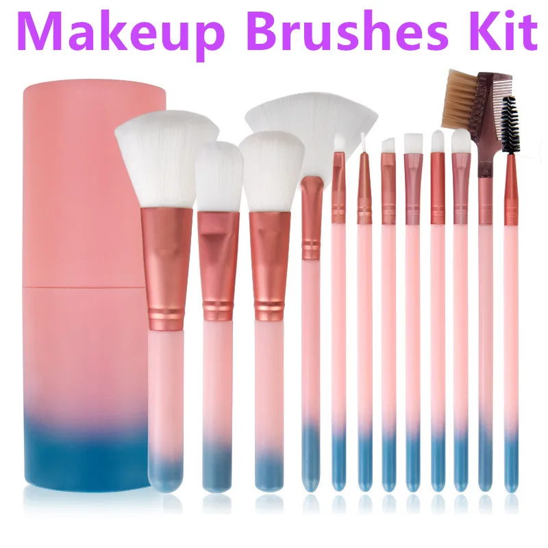 Makeup Brushes Kit Luxury Set For Foundation Powder Blush Eyeshadow