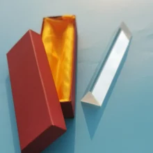 Triangular Prism Optical Glass Rainbow Lens K9 Experimental Light Spectrum Right Angle Reflecting Photography Teaching Tool