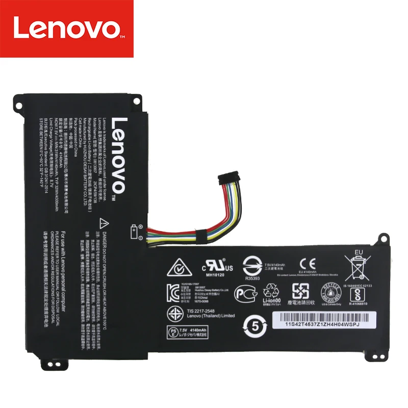 Ноутбук аккумулятор для Lenovo IdeaPad 120S серии планшет 5B10P23779 2ICP4/59/138 0813007 7,5 V 31Wh