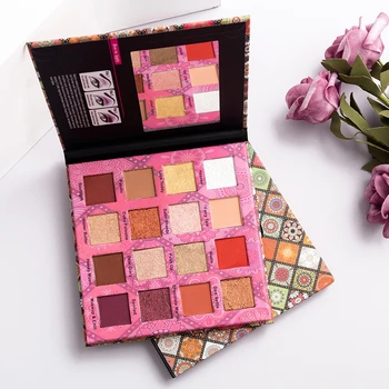 

16 Color Eye Shadow Palette Matte Shimmer Glitter Eyeshadow Compact Waterproof Professional Portable Makeup With Mirror Cosmetic