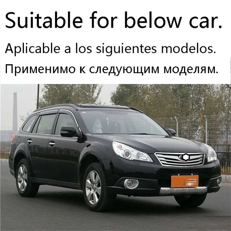 Автомобильная декоративная хромированная дверная ручка, украшение для автомобиля 09 10 11 12 13 14 15 16 17 18 19 для Subaru Outback