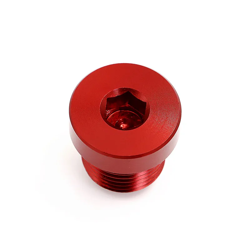 Magnetic Engine Oil Drain Plug 18x1.5MM for Porsche 911 986 996 997 Boxster Billet Aluminum 4 Color oil drain plug gasket oil drain plug seal washer engine gasket set