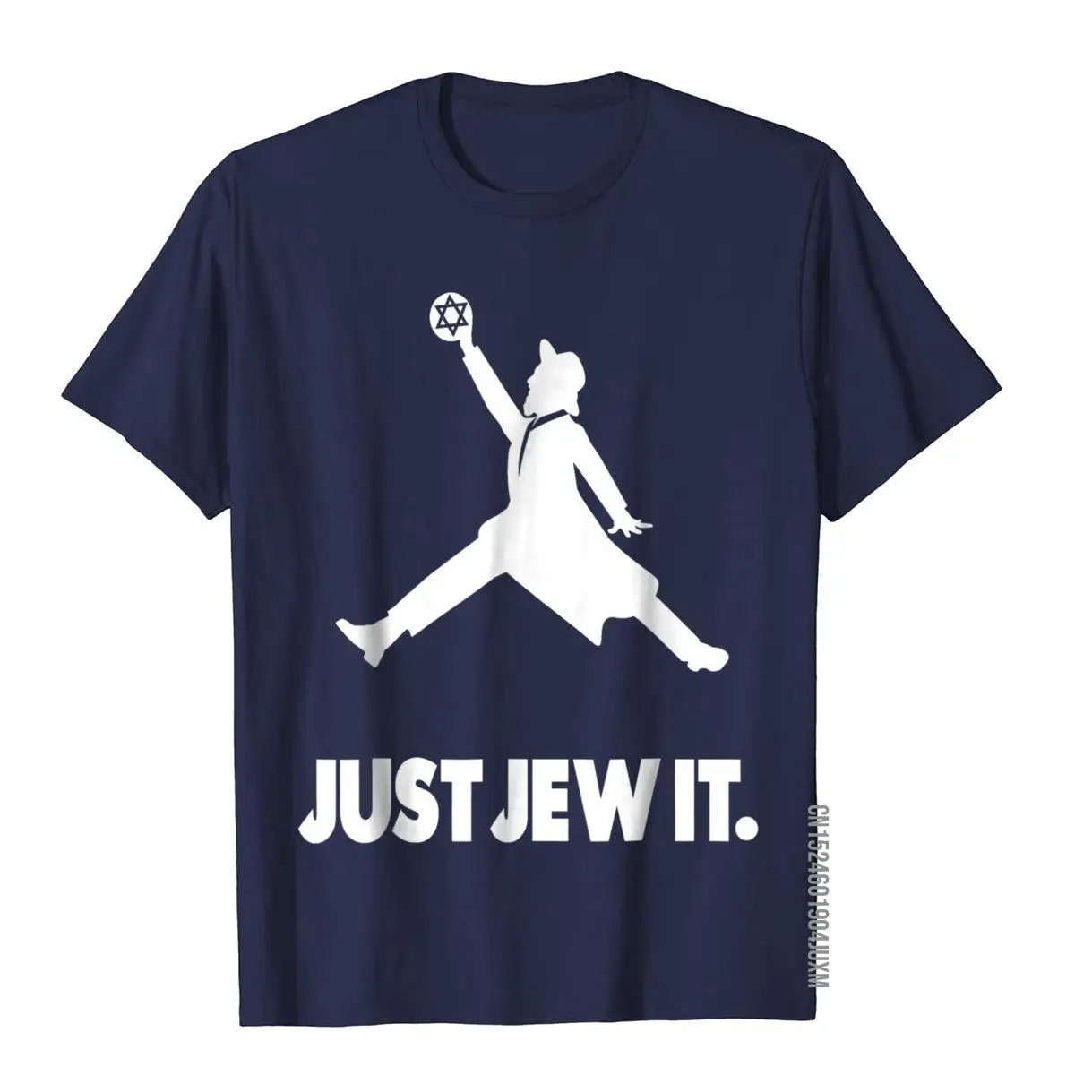 Just Jew It T-shirt -Funny Jewish Tee - Christmas Gift Shirt__97A1265navy