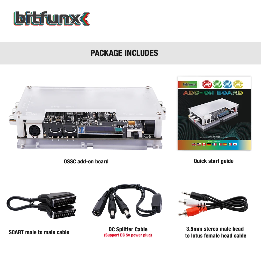 Bitfunx-ossc-ボードコンバーターの追加,複合およびビデオ入力,1