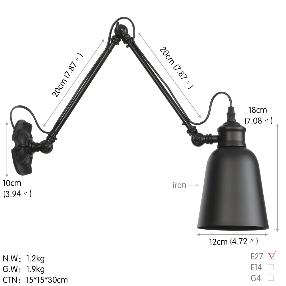 B3036L亚黑 20+20 尺寸图(英文版)