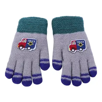 

Thick Warm Baby Gloves Skillful Manufacture Superior Quality Skin-friendly Winter Full Finger Gloves Mittens Hand Muff