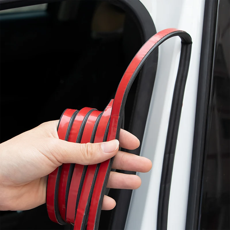 4m DIY Rubber B Type Car Door Sealing Strips Noise Insulation Windproof For Opel Seat Honda BMW Audi Toyota Lada Kia Mazda etc. |