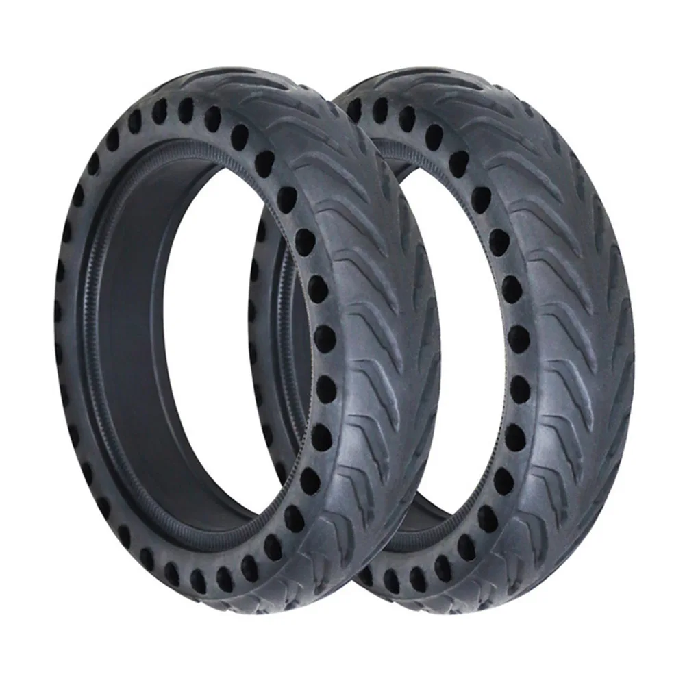 2 PCS Hollow Tires Самокат взрывозащищенные твердые шины для Xiaomi Mijia M365 электрический самокат полые твердые шины - Цвет: 2 PCS Hollow Tires