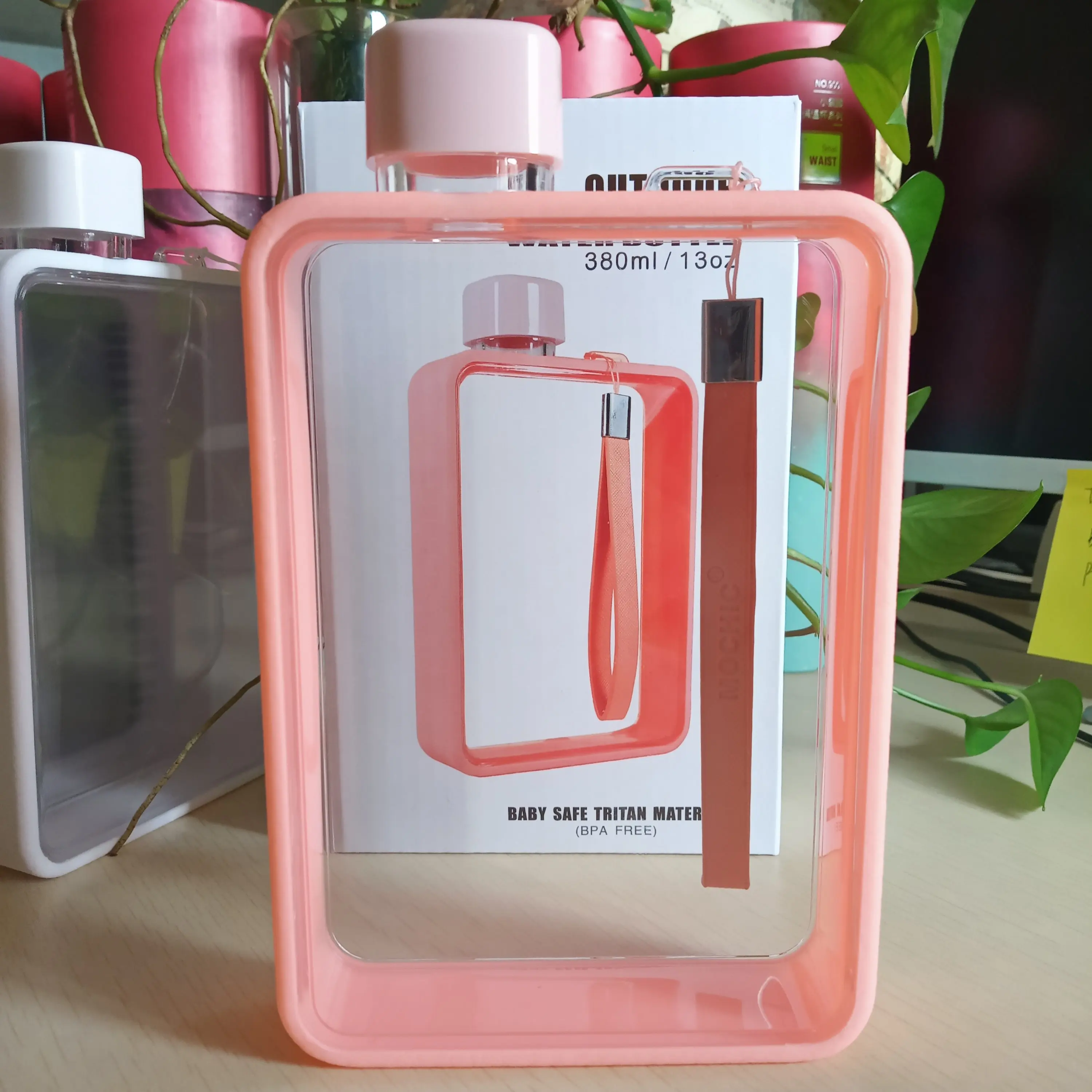 Tritan пластиковая чашка для воды мужчин и женщин мужская спортивная горшок фитнеса