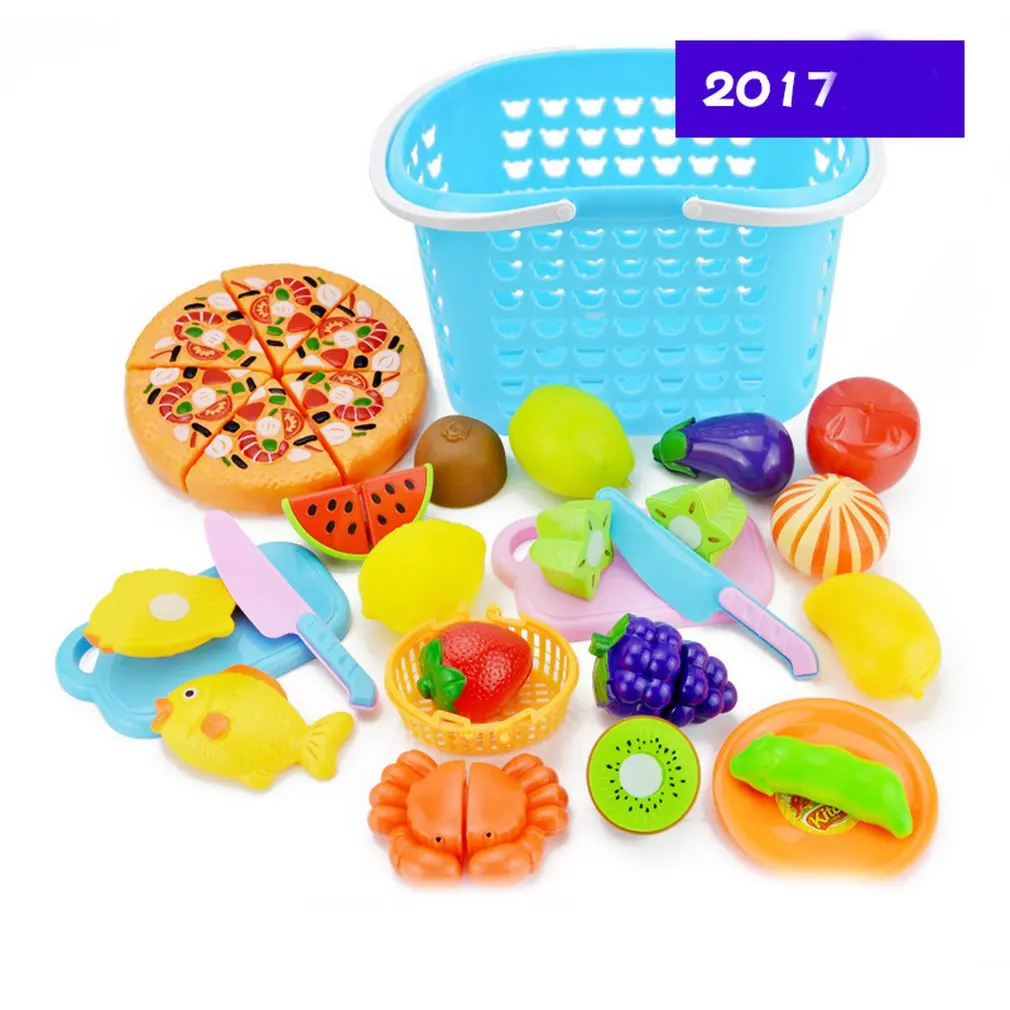 27PCS 25 шт. детский игрушечный миксер, игрушки для игры, резка фруктов, растительная пища, миниатюрные игры, классические детские игрушки, игровой набор, развивающие игрушки - Цвет: 27PCS